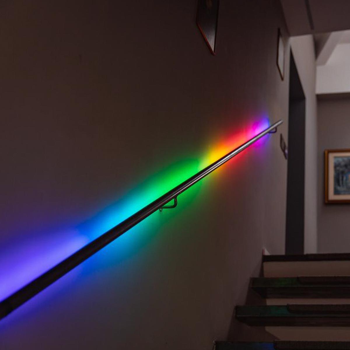 1.5m Smart App Controlled Twinkly Indoor Line Strip Light, White Cable - Gen II