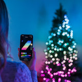 20m Smart App Controlled Twinkly Christmas Fairy Lights, Clear Cable, Special Edition - Gen II