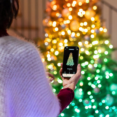 20m Smart App Controlled Twinkly Christmas Fairy Lights, Clear Cable, Special Edition - Gen II