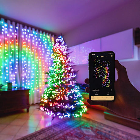 20m Smart App Controlled Twinkly Christmas Fairy Lights - Gen II