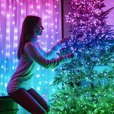 48m Smart App Controlled Twinkly Christmas Fairy Lights - Gen II