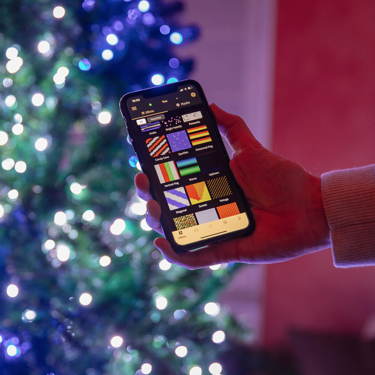 48m Smart App Controlled Twinkly Christmas Fairy Lights - Gen II