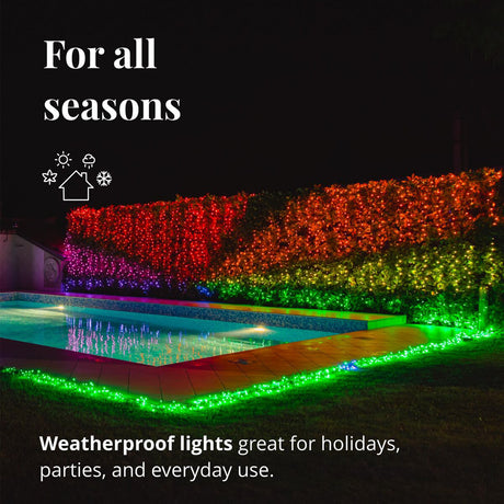 48m Smart App Controlled Twinkly Christmas Fairy Lights - Gen II
